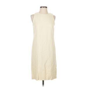 Ralph Lauren purple label white sleeveless shift dress 4